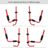 WALL-MOUNTED FOLDING KAYAK AND PADDLE RACK (DR2F)