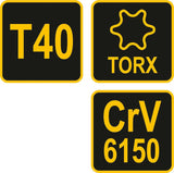 T-HANDLE TORX KEY T40 (56636)
