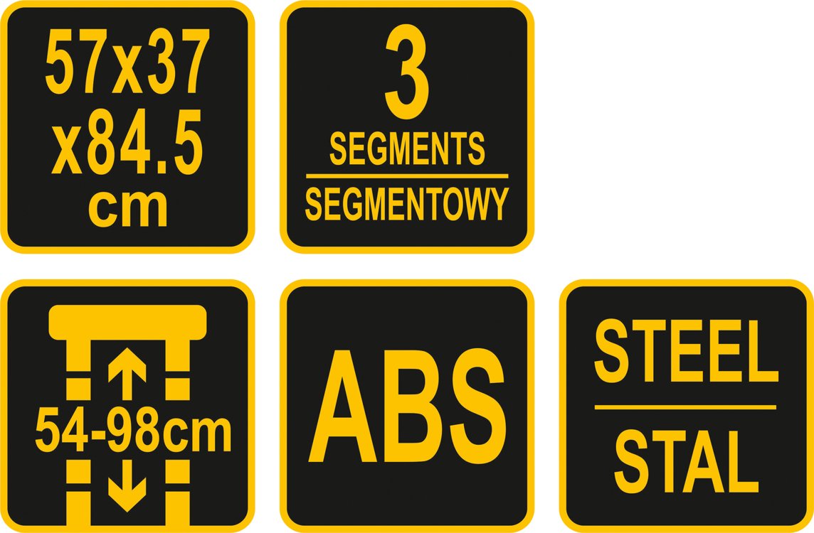 TROLLEY TOOL BOX 3 SEGMENTS (78738)