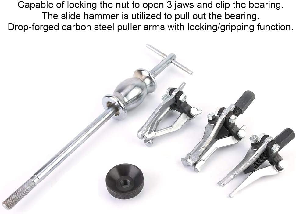 INTERNAL AND EXTERNAL BEARING PULLER WITH SLIDE HAMMER (B-7005)