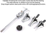 INTERNAL AND EXTERNAL BEARING PULLER WITH SLIDE HAMMER (B-7005)