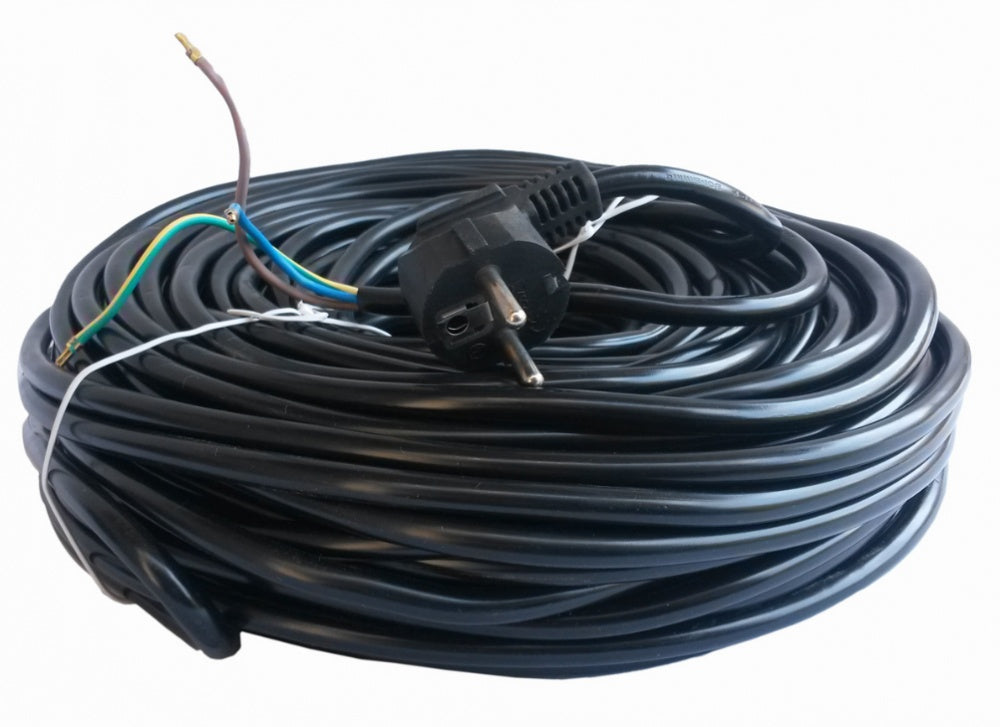 CABLE WITH PLUG WITHOUT REEL CE, 3X1.5 MM2/16A/3500W/40M/230V (EW-0040)