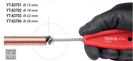 CU PIPE INTERNAL BRUSH 18MM (YT-63702)