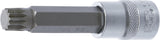 BIT SOCKET | LENGTH 100 MM | 12.5 MM (1/2") DRIVE | SPLINE (FOR XZN) | M14 (4364)