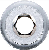 BIT ADAPTOR WITH RETAINING BALL | 12.5 MM (1/2") DRIVE | INTERNAL HEXAGON 8 MM (5/16") (293)