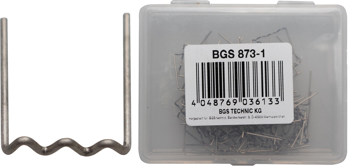 REPAIR STAPLES | U-TYPE | Ø 0.6 MM | 100 PCS. (873-1)