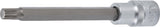 BIT SOCKET | LENGTH 140 MM | 12.5 MM (1/2") DRIVE | SPLINE (FOR XZN) | M9 (4333)