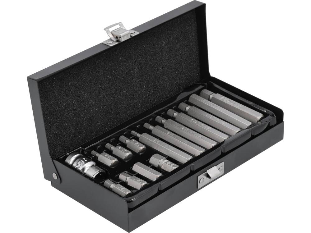 SCREWDRIVER BIT SET /HEX/ 15PCS (YT-0413)