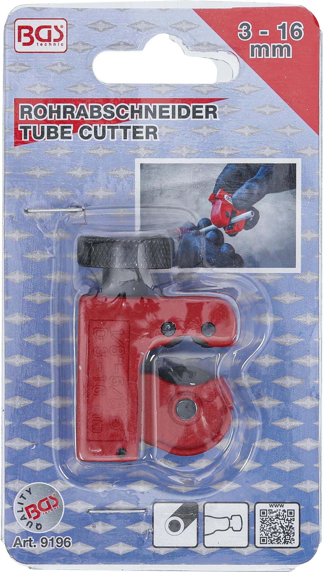 TUBE CUTTER | Ø 3 - 16 MM (9196)
