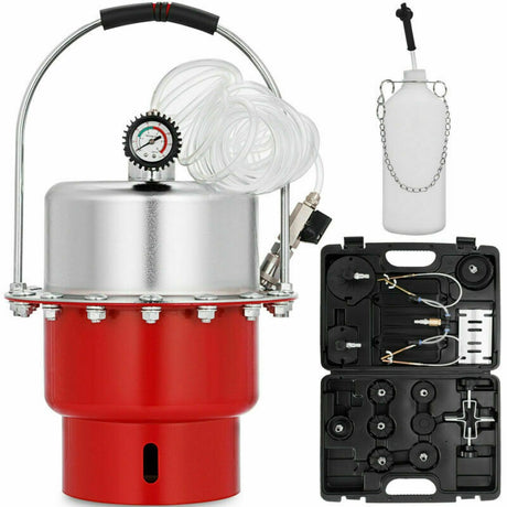 PROFESSIONAL BRAKE SYSTEM BLEEDER WITH ADAPTERS (SK2396)