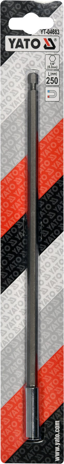 SCREWDRIVER BIT HOLDER 1/4 X 250MM (YT-04683)