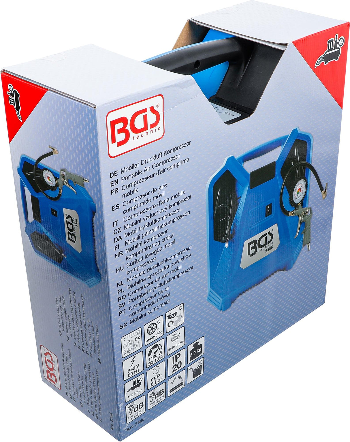 PORTABLE AIR COMPRESSOR (3386)
