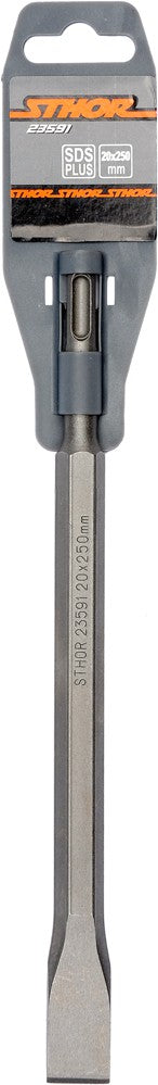 FLAT CHISEL SDS PLUS 20X14X250MM (23591)