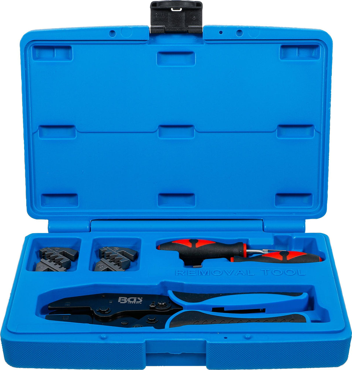 CRIMPING PLIERS AND TERMINAL TOOL KIT | WITH 2 PAIRS OF JAWS (70929)