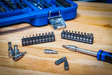 SOCKET SET HEXAGON | 6.3 MM (1/4") / 10 MM (3/8") / 12.5 MM (1/2") DRIVE | 192 PCS. (2243)