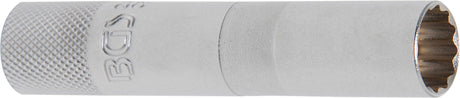 SPARK PLUG SOCKET WITH MAGNET, 12-POINT, LONG | 10 MM (3/8") DRIVE | 14 MM (2446)