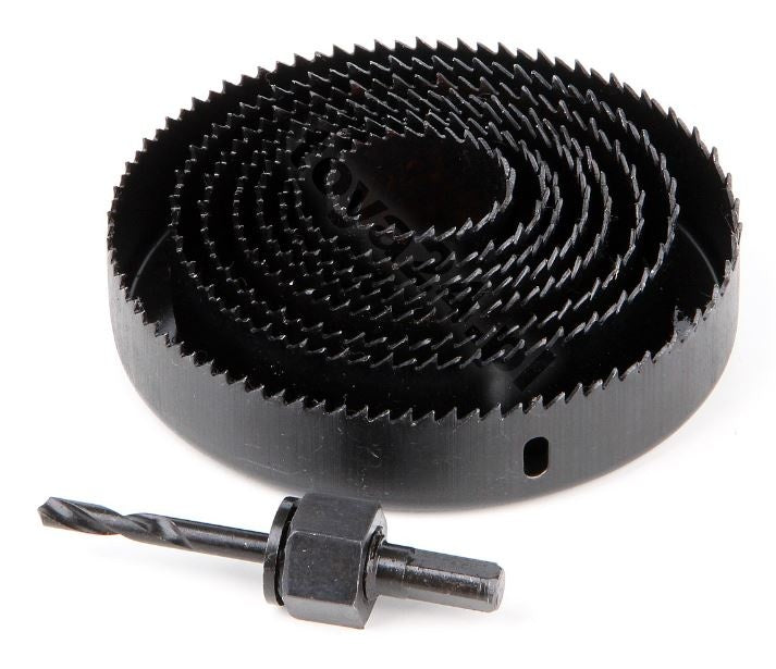 HOLE SAW SET 38-127MM / 9PCS (22572)