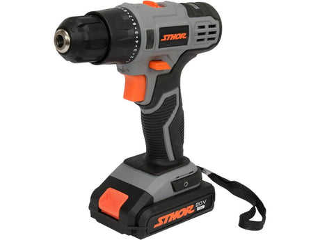 SET 20V ANGLE GRINDER + DRILL - 2AH (78097)