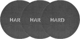 SANDING MESH ROUND | HARD | DUST-PERMEABLE VELOUR | 225 MM / P60 | 3 PCS. (YT-84580)