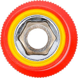 VDE SOCKET, HEXAGON | 12.5 MM (1/2") DRIVE | 11 MM (72061)