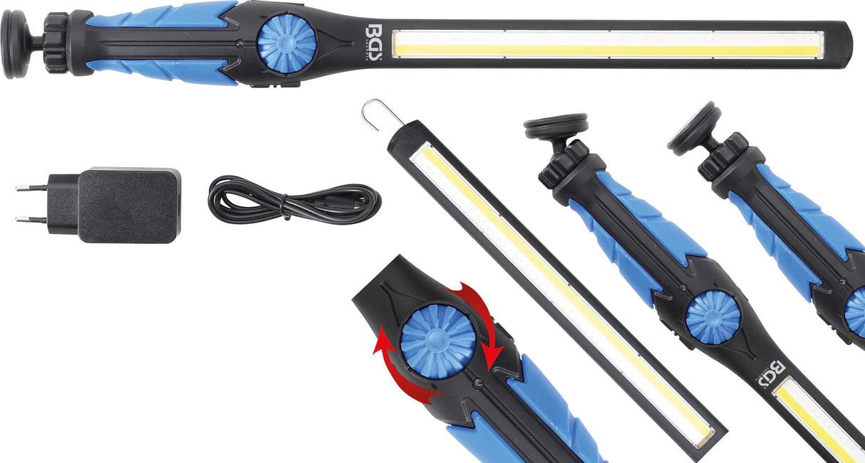 COB-LED / UV HANDHELD WORK LAMP | ULTRA FLAT TYPE (9767)