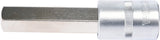 SOCKET BIT HEX 1/2" 17MM L100MM (YT-04398)