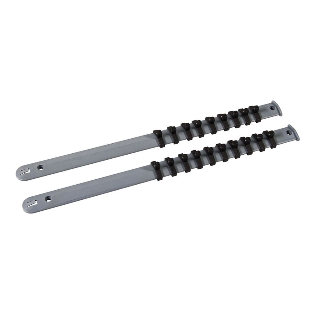 SOCKET HOLDERS 2 PCS. (9X2) 18 CLIPS 1/4" (SH0202)