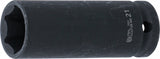 IMPACT SOCKET HEXAGON, DEEP | 12.5 MM (1/2") DRIVE | 21 MM (7221)