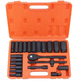 IMPACT TOOL SET | 12.5 MM (1/2") | 8 - 32 MM | 22 PCS. (RS22T)