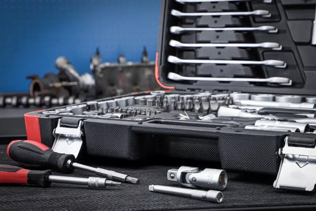 SOCKET SET | 6.3 MM (1/4") / 10 MM (3/8") / 12.5 MM (1/2") DRIVE | 216 PCS. (15216)