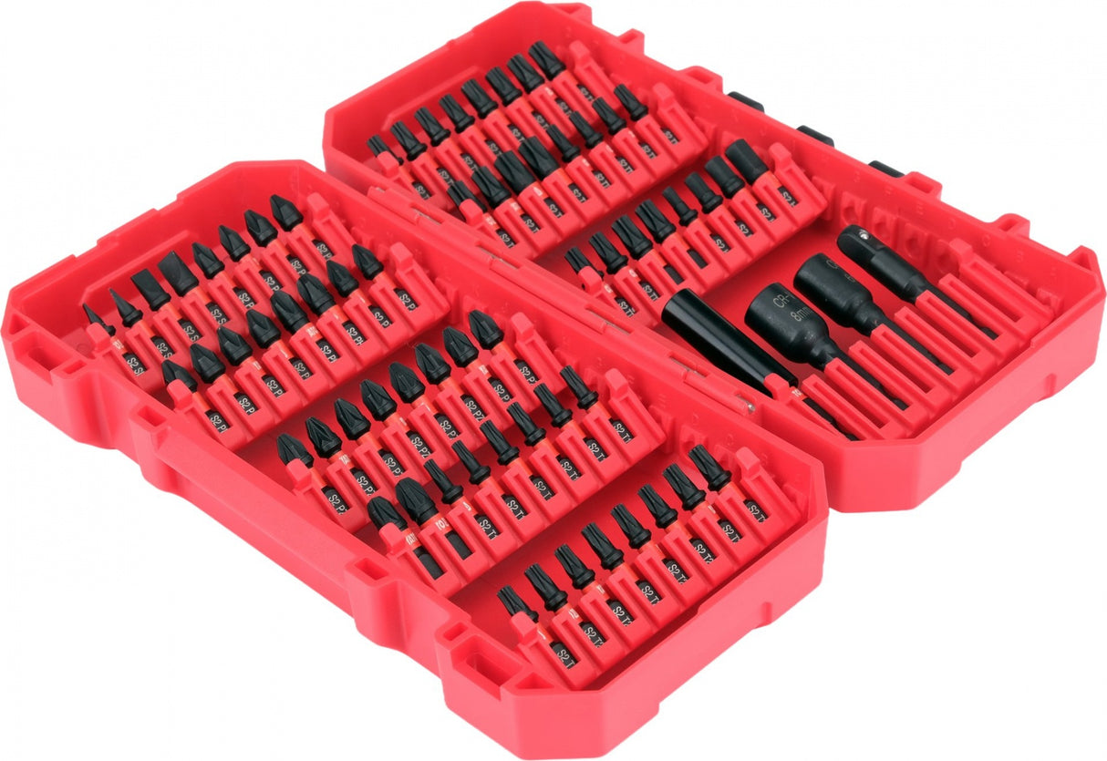 IMPACT BIT SET | 1/4" | 68 PCS | S2 (YT-78077)