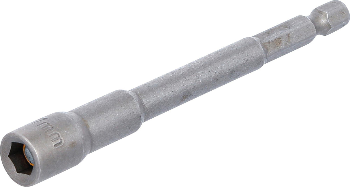 SOCKET, HEXAGON | EXTRA LONG | FOR ELECTRIC DRILLS | 6.3 MM (1/4") DRIVE | 7 MM (2763)
