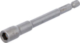 SOCKET, HEXAGON | EXTRA LONG | FOR ELECTRIC DRILLS | 6.3 MM (1/4") DRIVE | 7 MM (2763)