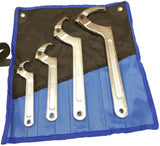 HOOK TYPE / SLIP JOINT WRENCH SET | SQUARE TIP | 19 - 170 MM | 4 PCS. (H6819)