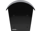 MAILBOX 380X320X105MM BLACK METALLIC (78585)