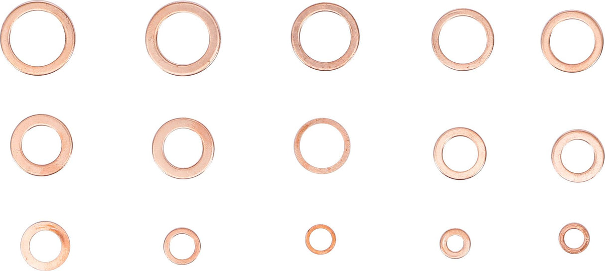 SEAL RING ASSORTMENT | COPPER | 150 PCS. (8052)