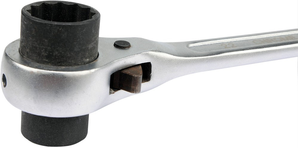 DOUBLE RATCHET WRENCH 19X22MM (YT-4937)