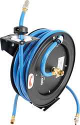 RETRACTABLE AIR HOSE REEL | AUTOMATIC | 15 M (8584)