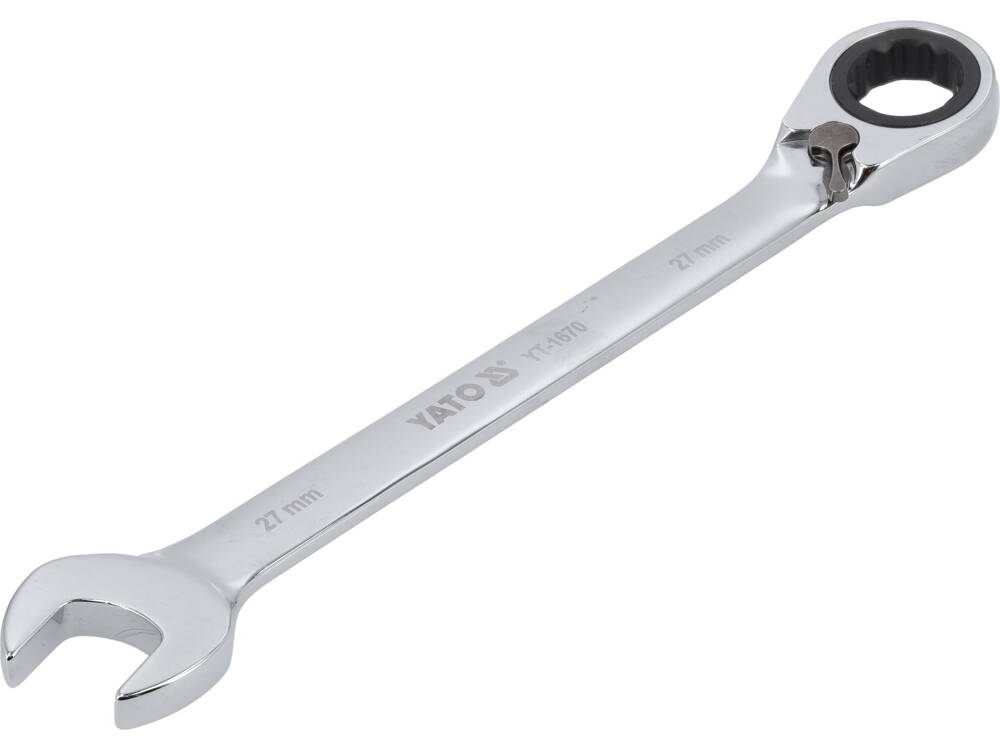 RATCHET COMBINATION WRENCH 27MM (YT-1670)