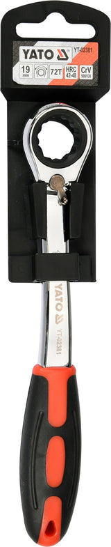 COMBINATION RATCHET WRENCH 19MM (YT-02381)