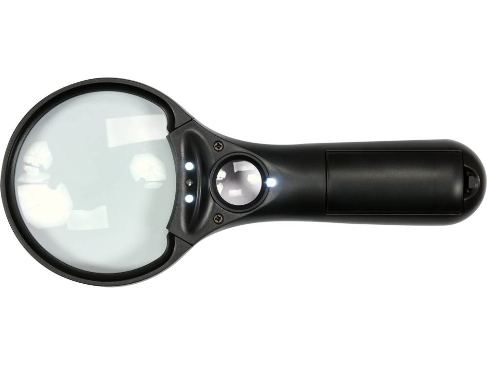 MAGNIFIER TWO LENSES 3X/45X 3AAA LED (YT-73845)