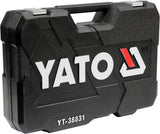 SOCKET SET 1/4", 3/8" & 1/2" 111PCS (YT-38831)