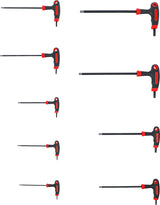 T-HANDLE L-TYPE WRENCH SET | T-STAR TAMPERPROOF (FOR TORX) | T10 - T50 | 9 PCS. (7880)