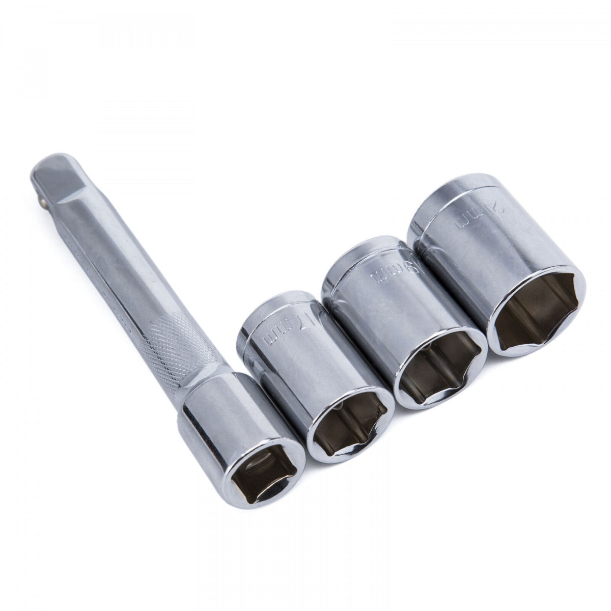 TORQUE WRENCH | EXTENSION BAR + 3 SOCKETS | 12.5 MM (1/2") | 28 - 210 NM (TW12)