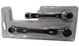 MULTI-FUNCTION RATCHET WRENCHES | DOUBLE-SIDED WITH REVERSE | 4-IN-1 | 2 PCS. (DRW2S)