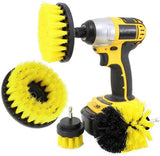 BRUSH SET WITH HEX 6.3 MM (1/4") SHANK | NYLON | 3 PCS. (DB003)