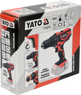 DRILL DRIVER 18V 40NM - BODY (YT-82781)