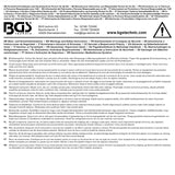BELT PULLEY WRENCH FOR RIBBED AND FLAT DRIVE BELTS (1026)