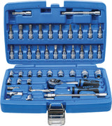 SOCKET SET | 6.3 MM (1/4") | INCH SIZES | 46 PCS. (2141)