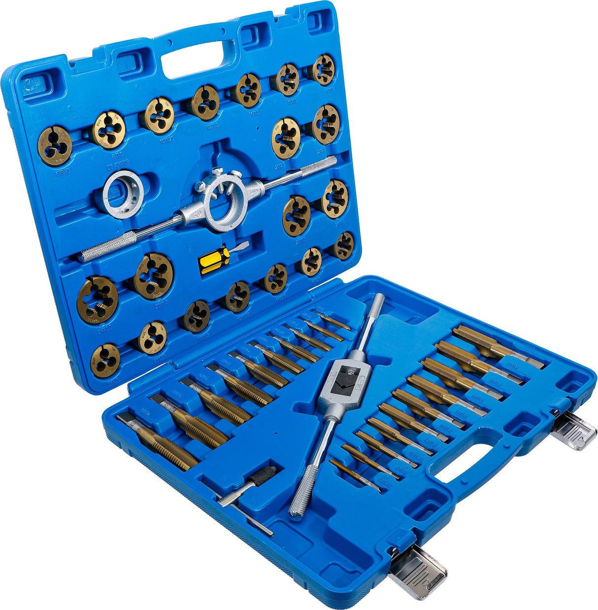 TAP AND DIE SET | TIN-COATED | M6 - M24 | 45-TLG. (1899)